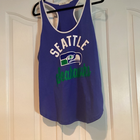 Junk Food  Seattle Seahawks Shirt, Size XXL, Color Blue White, Green - Picture 1 of 2
